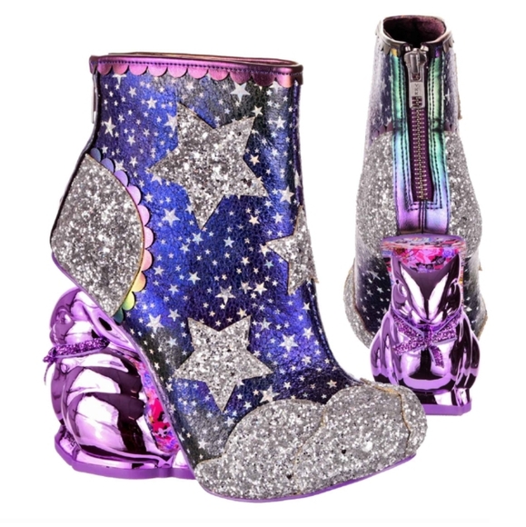 NEW RABBIT, BUNNY, BOOTS ´HOP STUFF´ IC Glitter &...